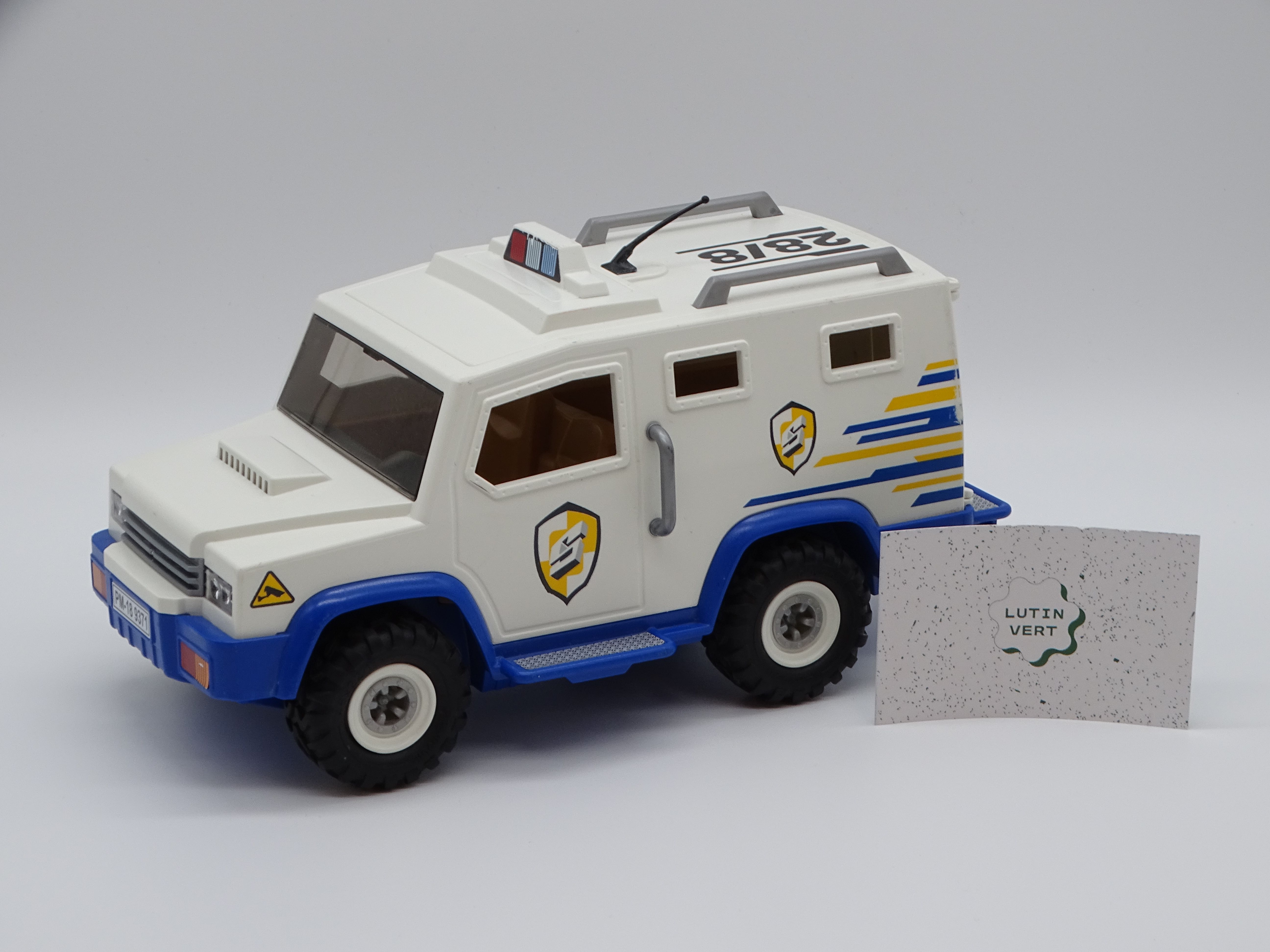 Playmobil 9371 « Fourgon blindé et convoyeurs de fonds » d'occasion PLAYMOBIL - Dès 4 ans | Ref 13076 Très bon état - Vue 2 - 